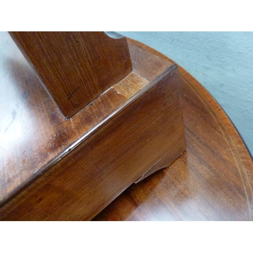 23 - Early 20thC and later small furniture: to include an Edwardian mahogany occasional table, raised on ... 