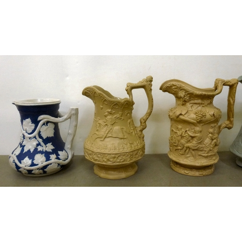 241 - Mid 19thC and later decorative ceramics: to include examples by Crown Staffordshire; Copeland Spode;... 