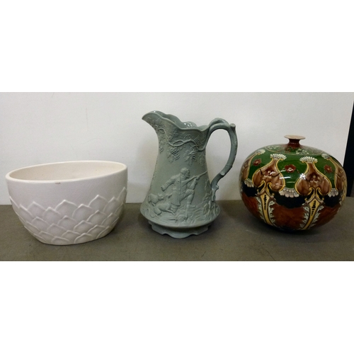 241 - Mid 19thC and later decorative ceramics: to include examples by Crown Staffordshire; Copeland Spode;... 