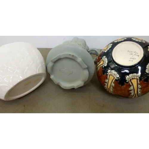 241 - Mid 19thC and later decorative ceramics: to include examples by Crown Staffordshire; Copeland Spode;... 