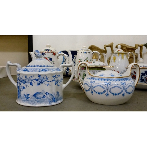 241 - Mid 19thC and later decorative ceramics: to include examples by Crown Staffordshire; Copeland Spode;... 
