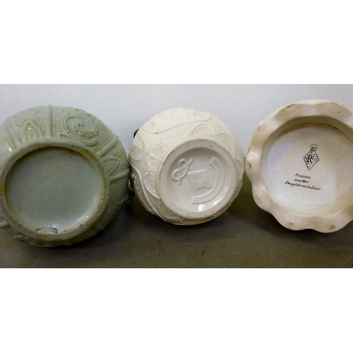 251 - Late 19thC and later decorative ceramics: to include examples by Crown Ducal; Kaiser; and Clarice Cl... 