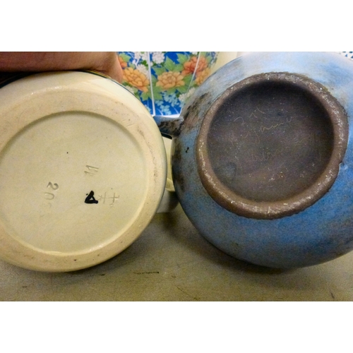 251 - Late 19thC and later decorative ceramics: to include examples by Crown Ducal; Kaiser; and Clarice Cl... 