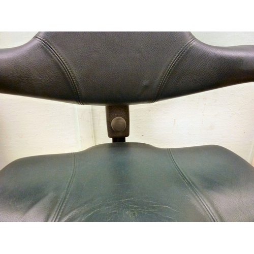 27 - WITHDRAWN   A HAG Capisco height adjustable, office swivel chair