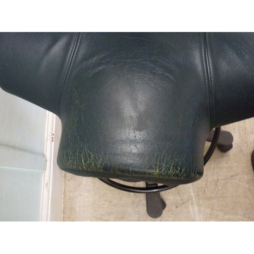 27 - WITHDRAWN   A HAG Capisco height adjustable, office swivel chair