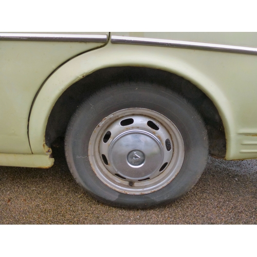 3 - A 1967 Volvo Amazon P121 1780CC motor car, in peppermint green with a manual gearbox  114,000 record... 