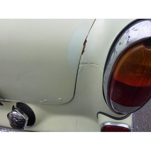 3 - A 1967 Volvo Amazon P121 1780CC motor car, in peppermint green with a manual gearbox  114,000 record... 