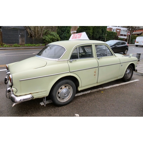 3 - A 1967 Volvo Amazon P121 1780CC motor car, in peppermint green with a manual gearbox  114,000 record... 