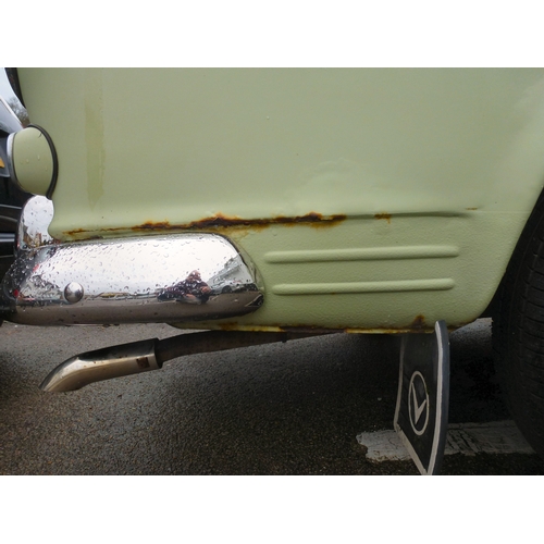 3 - A 1967 Volvo Amazon P121 1780CC motor car, in peppermint green with a manual gearbox  114,000 record... 