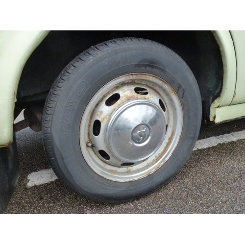 3 - A 1967 Volvo Amazon P121 1780CC motor car, in peppermint green with a manual gearbox  114,000 record... 