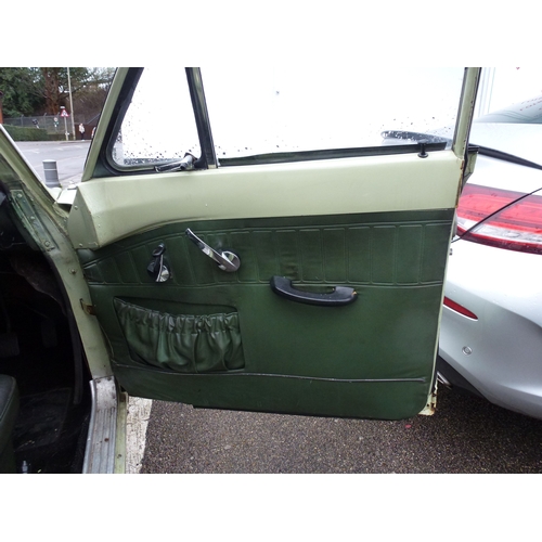 3 - A 1967 Volvo Amazon P121 1780CC motor car, in peppermint green with a manual gearbox  114,000 record... 