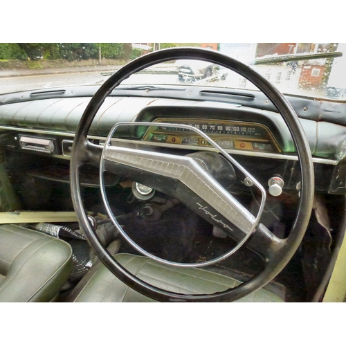 3 - A 1967 Volvo Amazon P121 1780CC motor car, in peppermint green with a manual gearbox  114,000 record... 