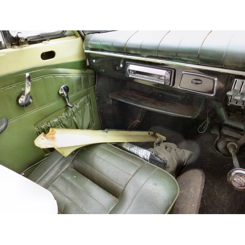 3 - A 1967 Volvo Amazon P121 1780CC motor car, in peppermint green with a manual gearbox  114,000 record... 