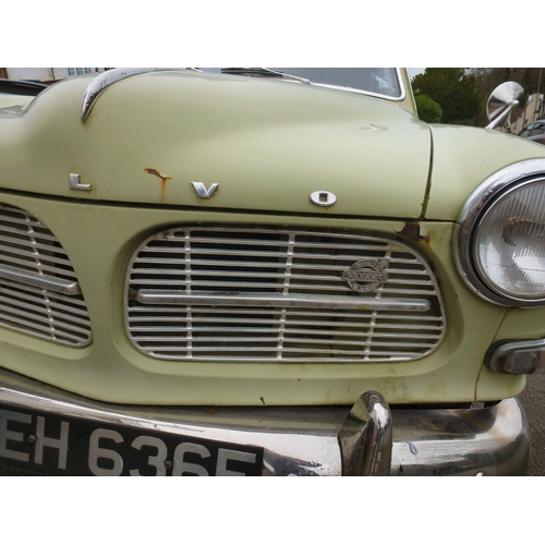 3 - A 1967 Volvo Amazon P121 1780CC motor car, in peppermint green with a manual gearbox  114,000 record... 