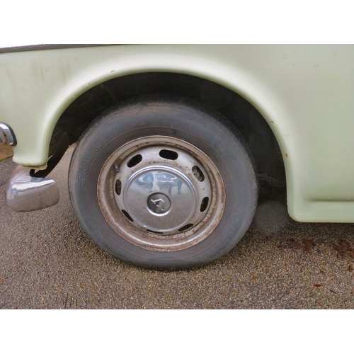 3 - A 1967 Volvo Amazon P121 1780CC motor car, in peppermint green with a manual gearbox  114,000 record... 