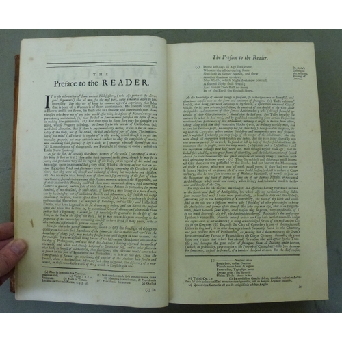 38 - Book, from the personal library of Tim Gosling: 'The Antiquities of Canterbury in Two Parts' by Will... 