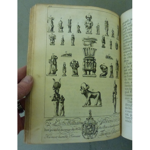 40 - Book, from the personal library of Tim Gosling: 'The Art of Embalming or Nekpokhaeia' in three (comb... 