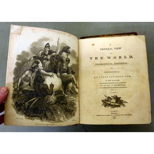 41 - Books, from the personal library of Tim Gosling: 'A General View of The World' in two volumes by The... 