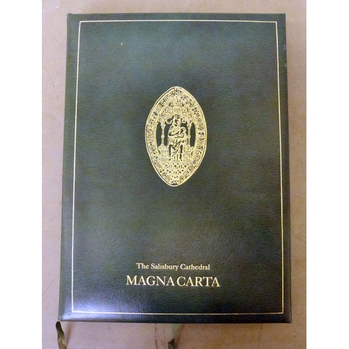 42 - Book, from the personal library of Tim Gosling: 'The Salisbury Magna Carta, The Great Charter' a tra... 
