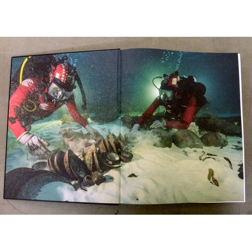 44 - Book, from the personal library of Tim Gosling: 'Treasures from The Wreck of The Unbelievable' by Da... 