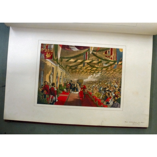 45 - Book, from the personal library of Tim Gosling: 'The Wedding at Windsor' by WH Russell and illustrat... 