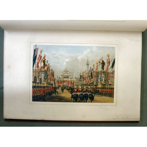 45 - Book, from the personal library of Tim Gosling: 'The Wedding at Windsor' by WH Russell and illustrat... 