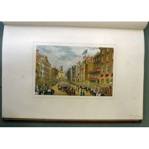 45 - Book, from the personal library of Tim Gosling: 'The Wedding at Windsor' by WH Russell and illustrat... 