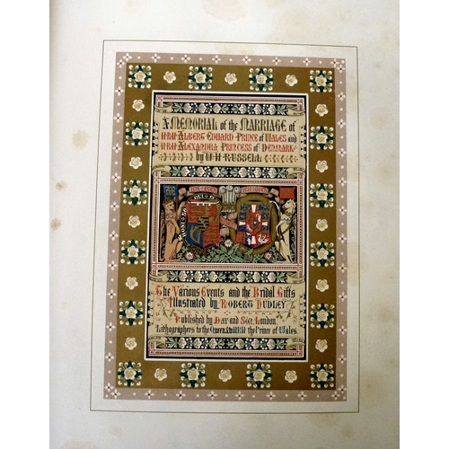 45 - Book, from the personal library of Tim Gosling: 'The Wedding at Windsor' by WH Russell and illustrat... 