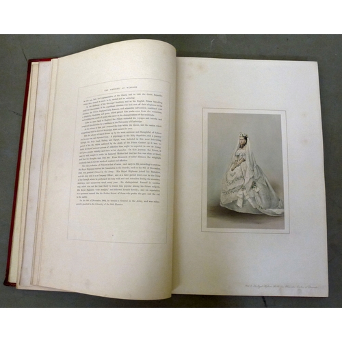 45 - Book, from the personal library of Tim Gosling: 'The Wedding at Windsor' by WH Russell and illustrat... 