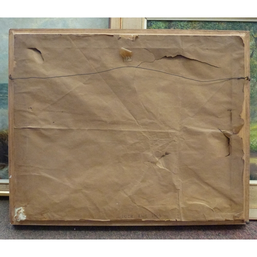 51 - Pictures: to include SA Court - a seascape with crashing waves&nbsp; oil on board&nbsp; bears a sign... 