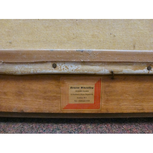 51 - Pictures: to include SA Court - a seascape with crashing waves&nbsp; oil on board&nbsp; bears a sign... 