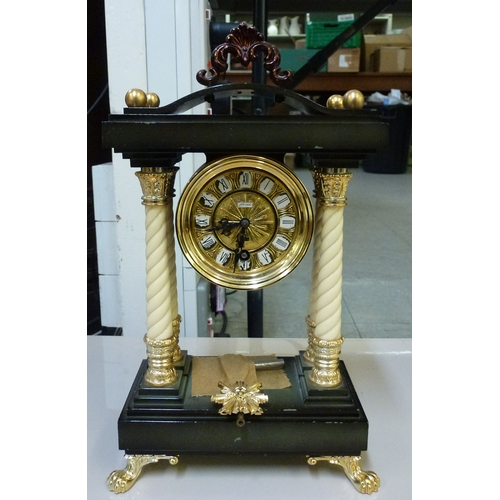 Clocks: to include a Howard Miller perspex pyramid design example ...