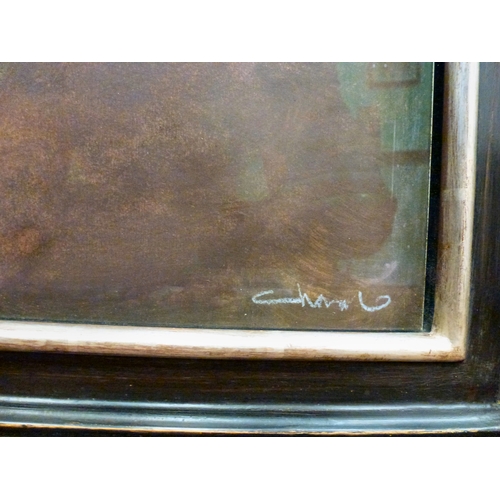 26 - Raja Changez Sultan - 'Himalayan Odyssey'&nbsp; mixed media&nbsp; bears a signature&nbsp; 20