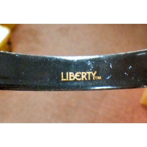15 - Enamelled bangles: to include a Liberty example