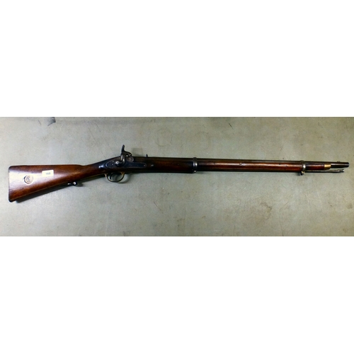 A Victorian 1860 Tower Percussion rifle