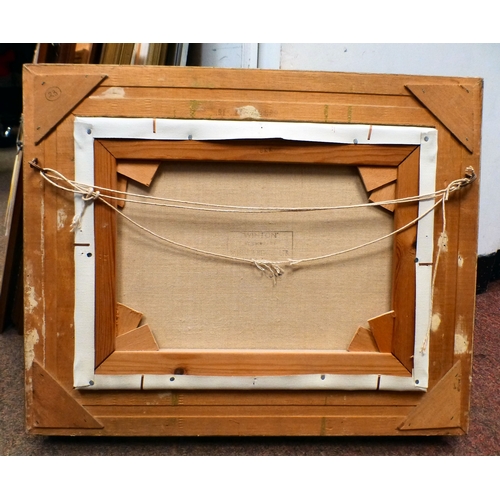 17 - John Caeser Smith - a rural landscape&nbsp; oil on canvas&nbsp; bears a signature & dated '82&nb... 