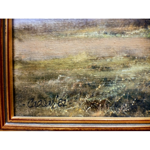18 - John Caeser Smith - a rural landscape&nbsp; oil on canvas&nbsp; bears a signature & dated '81&nb... 