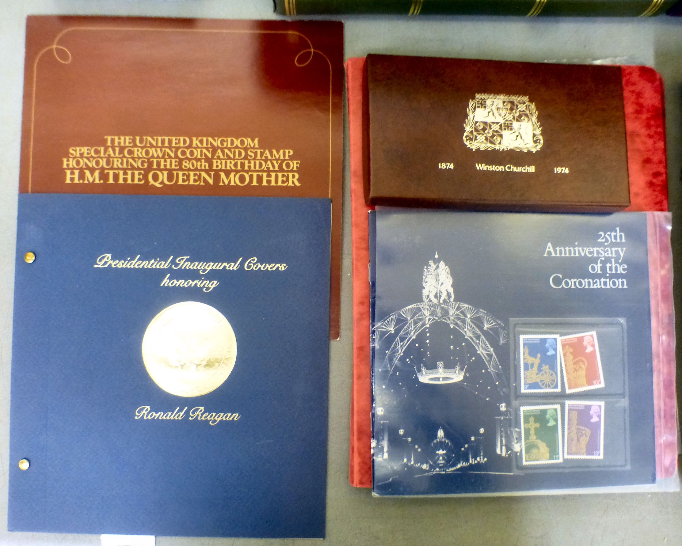 Uncollated postage stamps, presentation packs and First Day covers ...