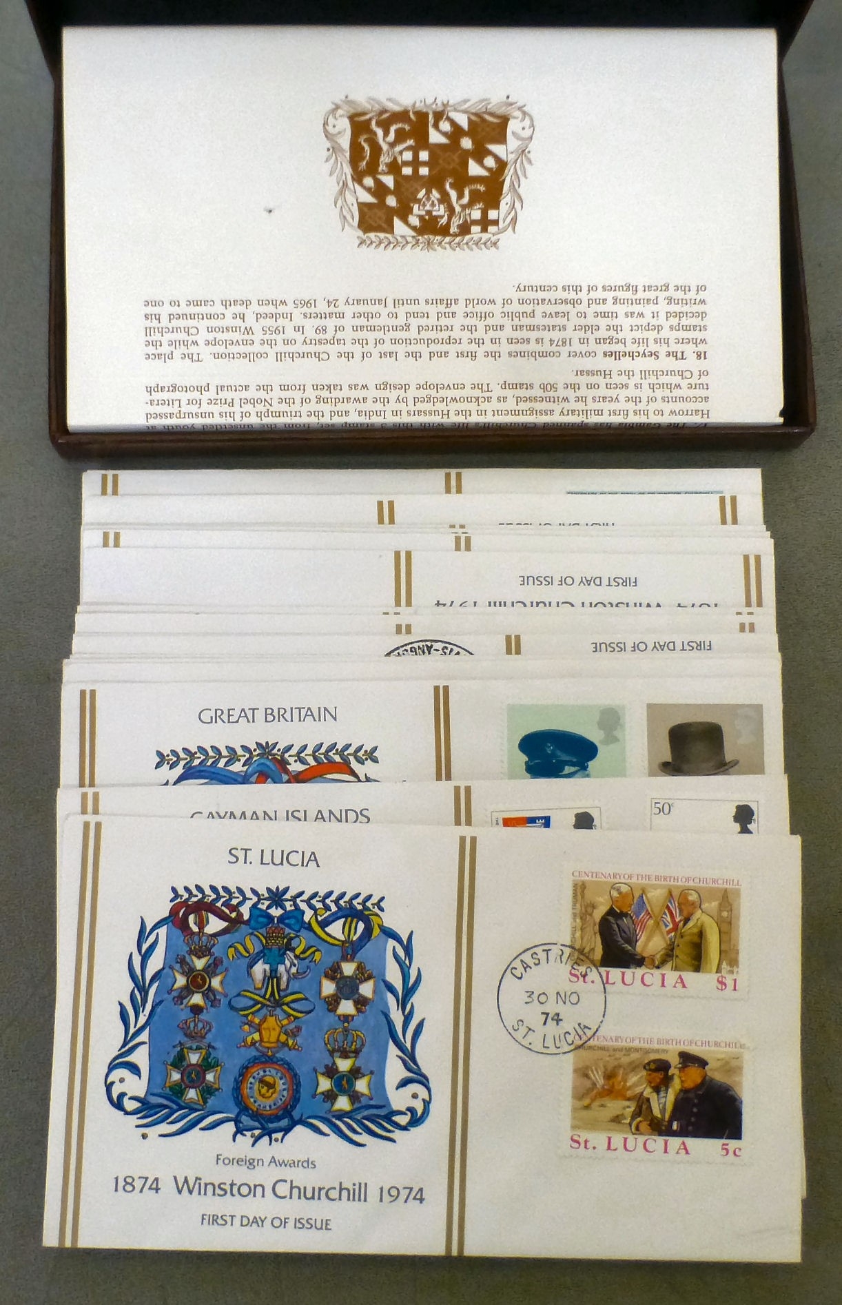 Uncollated postage stamps, presentation packs and First Day covers ...