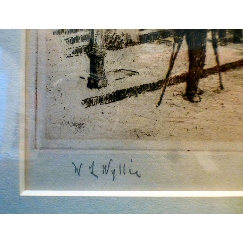 54 - After William Lionel Wyllie - 'Westminster Hospital'&nbsp; print&nbsp; bears a pencil signature&nbsp... 