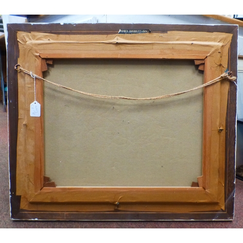 57 - John Wynne Morgan - a Spanish marina&nbsp; oil on canvas&nbsp; bears a signature&nbsp; 19