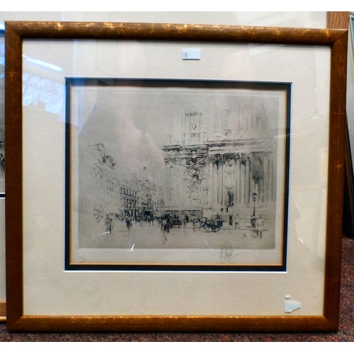 58 - After William Walcot - three London street studies&nbsp; prints&nbsp; bearing pencil signatures&nbsp... 