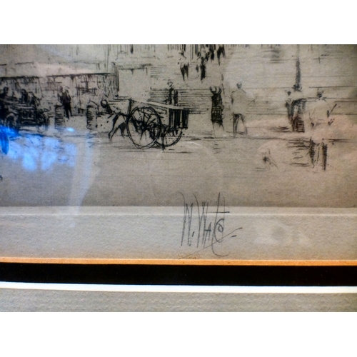 58 - After William Walcot - three London street studies&nbsp; prints&nbsp; bearing pencil signatures&nbsp... 