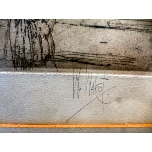 58 - After William Walcot - three London street studies&nbsp; prints&nbsp; bearing pencil signatures&nbsp... 