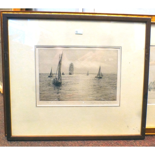 61 - After Roland Langmaid - 'A view of The Thames'&nbsp; 7