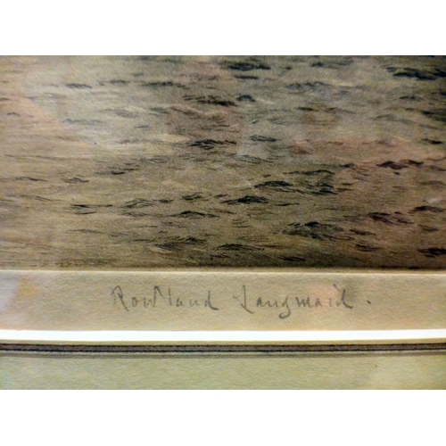 61 - After Roland Langmaid - 'A view of The Thames'&nbsp; 7