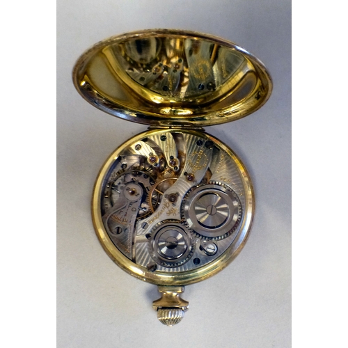 31 - Three American rolled gold cased pocket watches