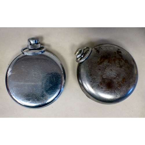 32 - Four pocket watches&nbsp; variously cased