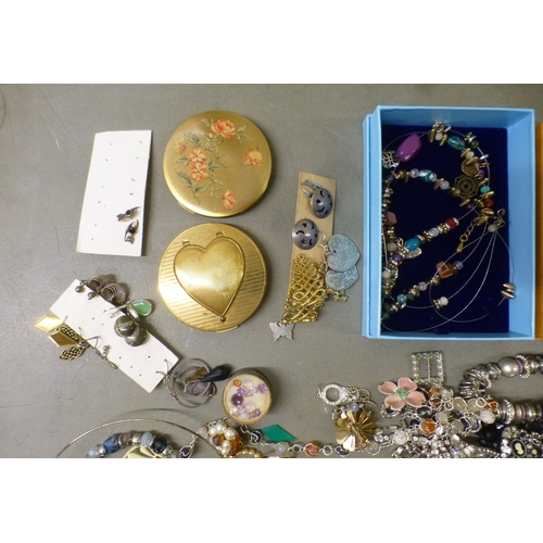 33 - Costume jewellery: to include bracelets; and necklaces