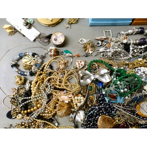 33 - Costume jewellery: to include bracelets; and necklaces